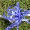 Order  Organza Swiss Dot Ribbon - Viola/White